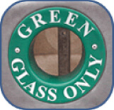 Green Glass Only